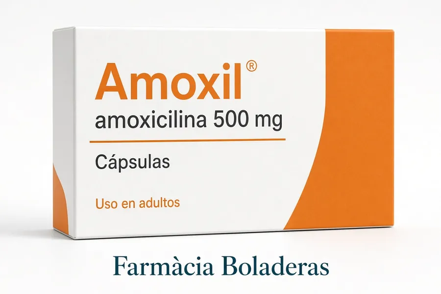 Amoxil (Amoxicil·lina) - Farmàcia Boladeras