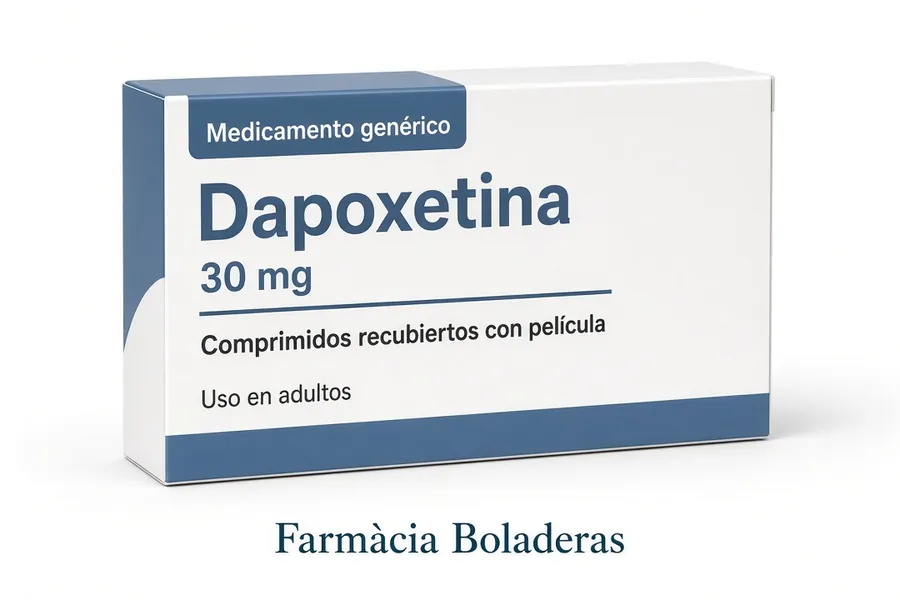 Dapoxetina - Farmàcia Boladeras