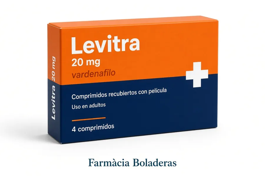 Levitra 20 mg - Farmàcia Boladeras