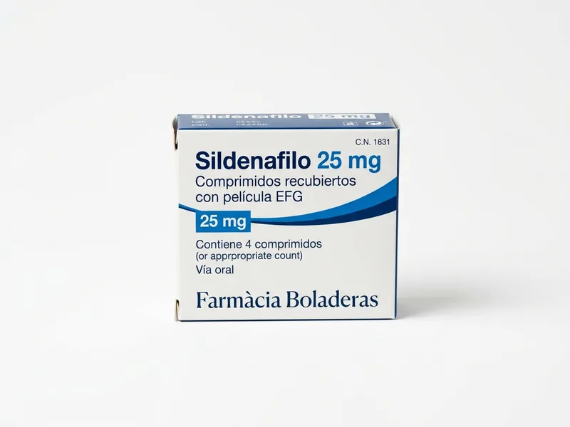 Sildenafilo 25 mg - Farmàcia Boladeras