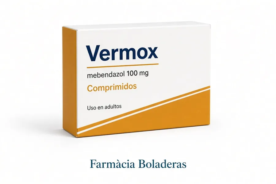 Vermox (Mebendazol) - Farmàcia Boladeras
