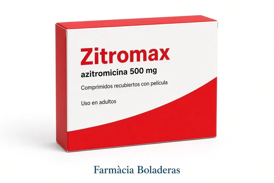 Zitromax (Azitromicina) - Farmàcia Boladeras